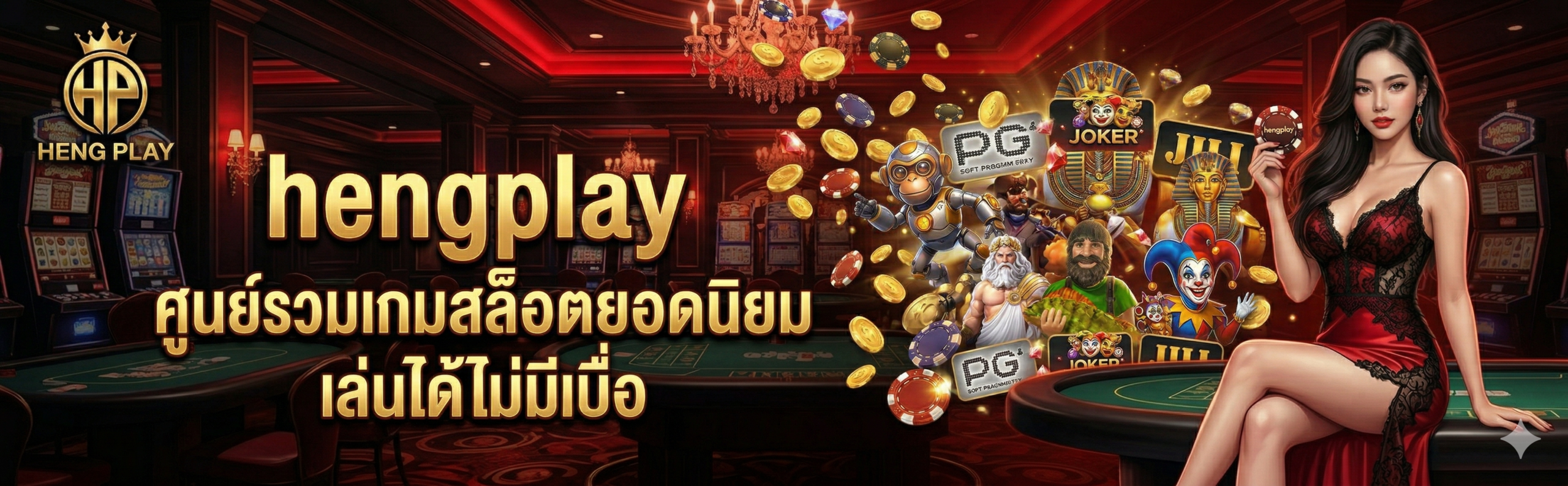 hengplay ศูนย์รวมเกมสล็อตยอดนิยม เล่นได้ไม่มีเบื่อ